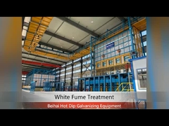 Sabit kapak tipi sıcak daldırma galvanize çinko duman toplayıcı