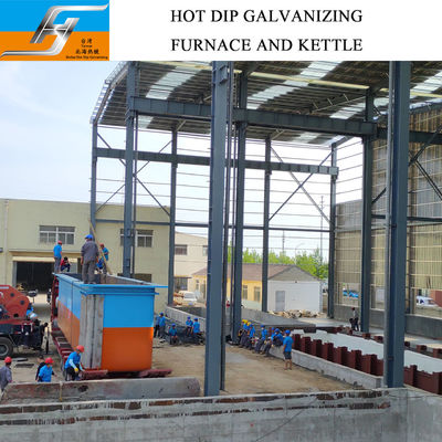 Steel XG08 Substrate Zinc Kettle for Hot Dip Galvanizing Factory Turnkey Project Best Supplier