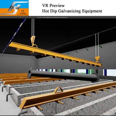 Kalite  VR Preview Hot Dip Galvanizing Production Line Supplier Manufacture Furnace Burner Zinc Kettle Pot Tank Supplier Fabrika
